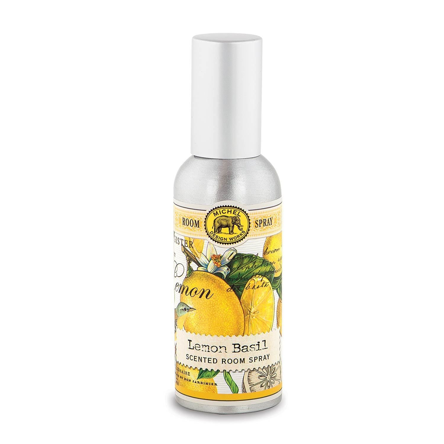 Michel Design Works Lemon Basil Home Fragrance Spray | Putti Fine Furnishings 
