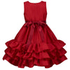 Holly Hastie Arabella Red Taffeta Girls Party Dress