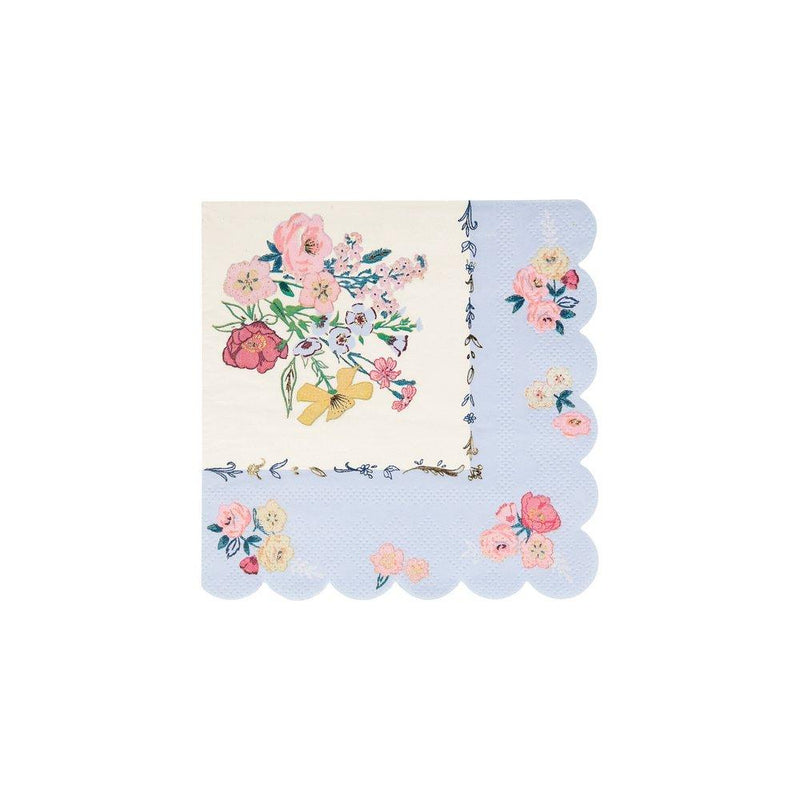 Meri Meri English Garden Paper Napkins - Small | Putti Party Supplies
