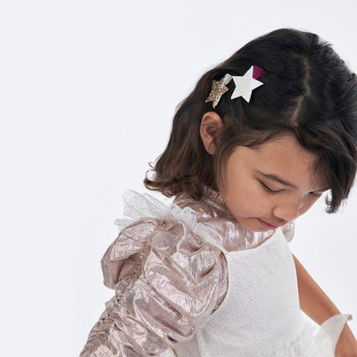 Meri Meri Shooting Star Hair Slides | Le Petite Putti Childrens
