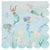 Meri Meri Mermaids Swiming Napkins  | Putti Celebrations Canada 
