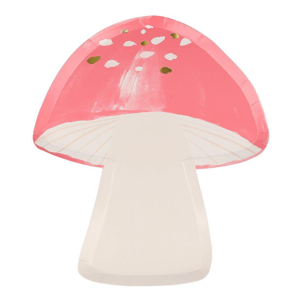 Meri Meri  Fairy Toadstool Plates | Le Petite Putti Party Canada