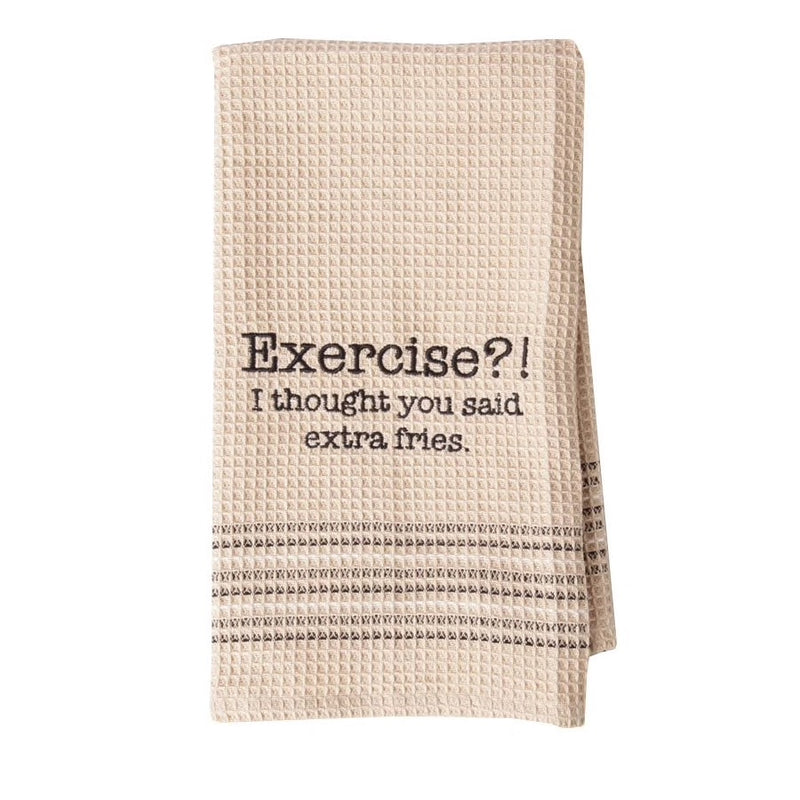  Dry Wit Towel - Exercise, MB-Mona B - Design Home, Putti Fine Furnishings