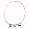 Vintage Aqua and Crystal AB Necklace, Vintage, Putti Fine Furnishings