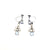  Vintage Crystal Drop Earrings, Vintage, Putti Fine Furnishings