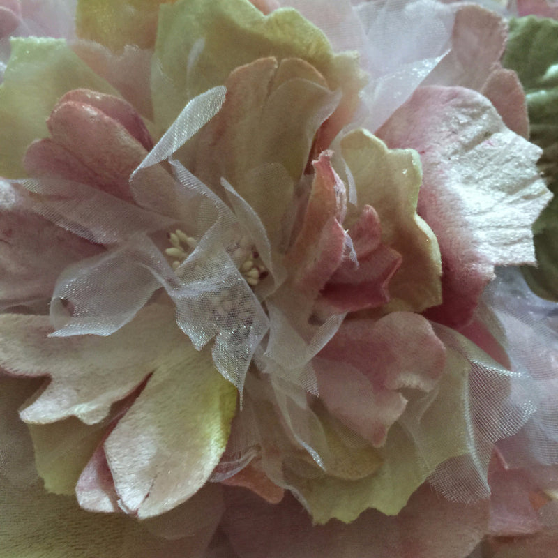  Miss Rose Sister Violet Cabbage Rose - Peach, MRSV-Miss Rose Sister Violet, Putti Fine Furnishings