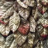 Miss Rose Sister Violet Velvet Leaf Sprays - Mid Green, MRSV-Miss Rose Sister Violet, Putti Fine Furnishings