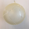 Jim Marvin "Winter Twig" Glass Ball Ornament - Cream, JM-Jim Marvin, Putti Fine Furnishings