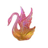 Pink Iridescent Swan Ornament, CT-Christmas Tradition, Putti Fine Furnishings