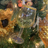 Kurt Adler "Sweet as Honey" Wine Glass Ornament