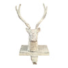 Reindeer SStocking Holder - White. - Putti Christmas Celebrations Canada