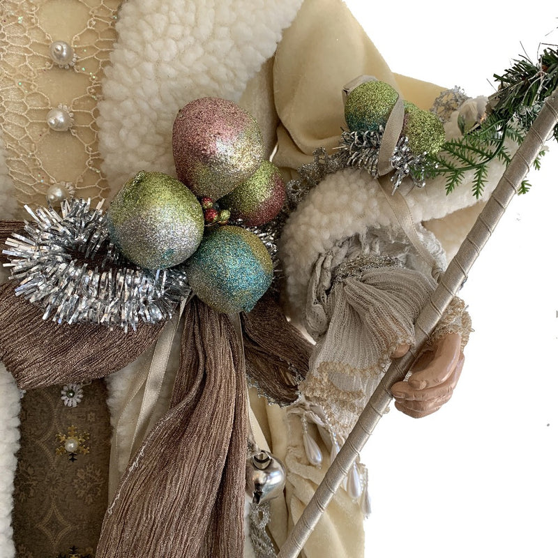 Katherine's Collection Pastel Cone Santa | Putti Christmas Celebrations 