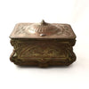 Antique French Gilded Copper Trinket Box, Antique French, Putti Fine Furnishings