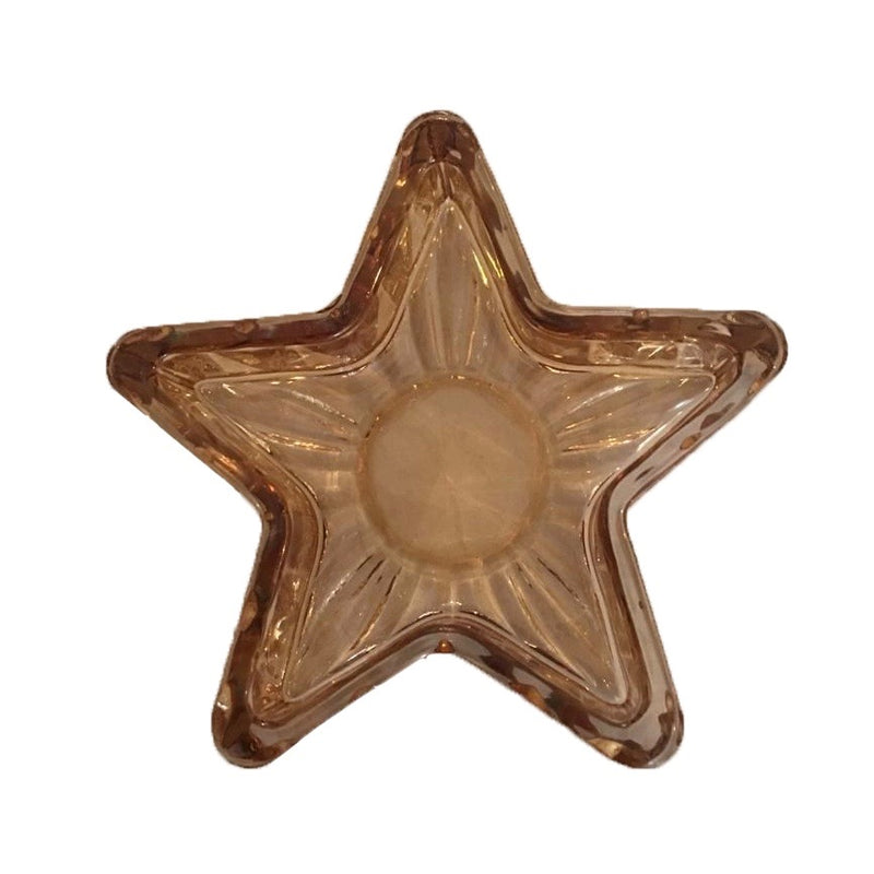 Glass Star Tealight holder | Putti Christmas Celebrations 