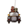 London Taxi Zari Embroidery Ornament