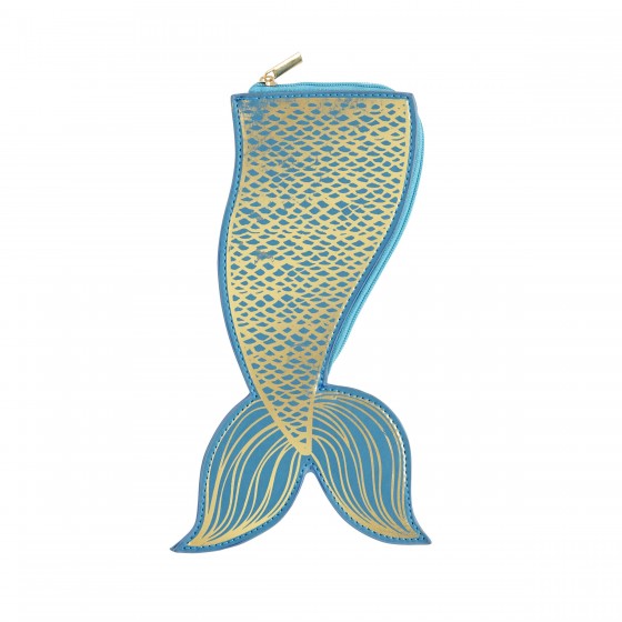 CR Gibson Mermaid Tail Pouch | Putti Fine Furnishings 