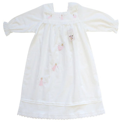"Maddy" Angel Night Dress - 1-2 Years Children's Clothing - Powell Craft Uk - Putti Fine Furnishings Toronto Canada - 1