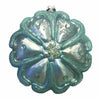 Jim Marvin - Floral Medalion Disk Ornament - Antique Aqua -  Christmas - Windward Canada - Putti Fine Furnishings Toronto Canada