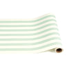 Hester & Cook Classic Stripe Paper Table Runner - Seafoam Blue