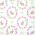 Lovely Little Roses Bunny Paper Napkin | Putti Easter Celebrations 