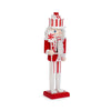 Red and White Nutcracker with Lolli Pop