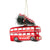 "Christmas in London" Bus Shaped Ornament