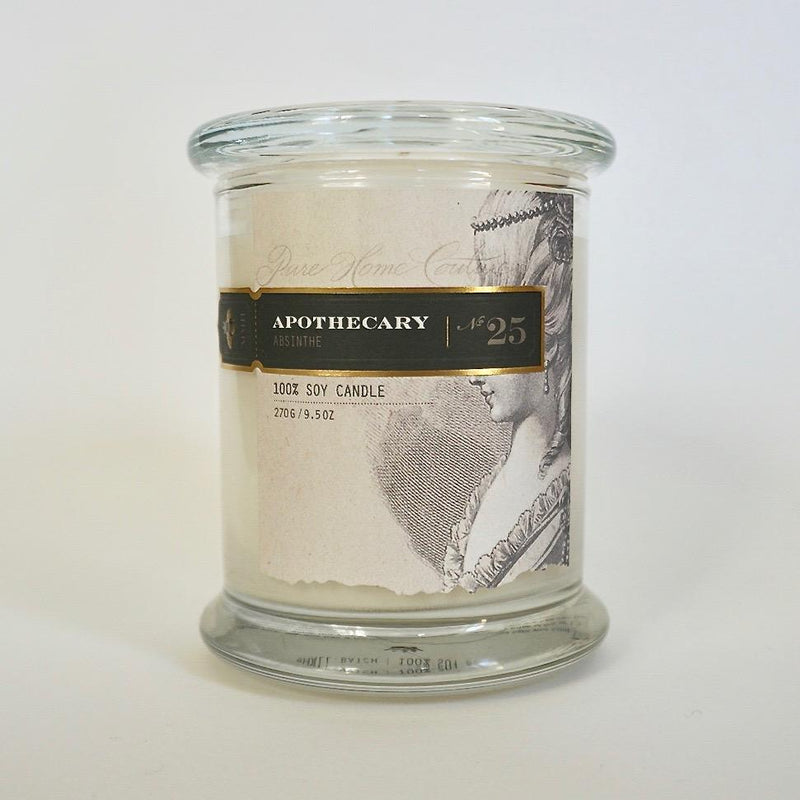 Apothecary Candle by Pure | Absinthe No. 25 | Putti Fine Furnishings Toronto Canada