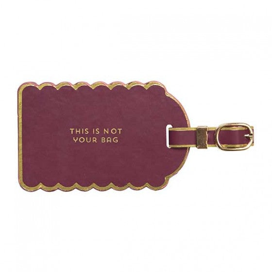  "This is not your bag" Luggage Tag, CRG-CR Gibson, Putti Fine Furnishings