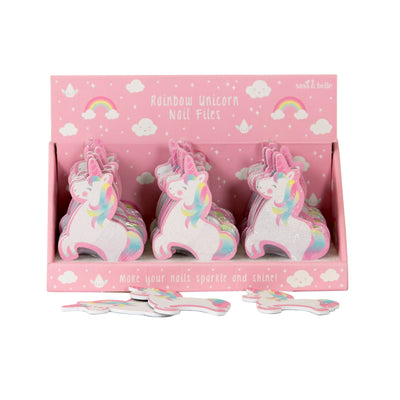 Rainbow Unicorn Nail File - Le Petite Putti Canada