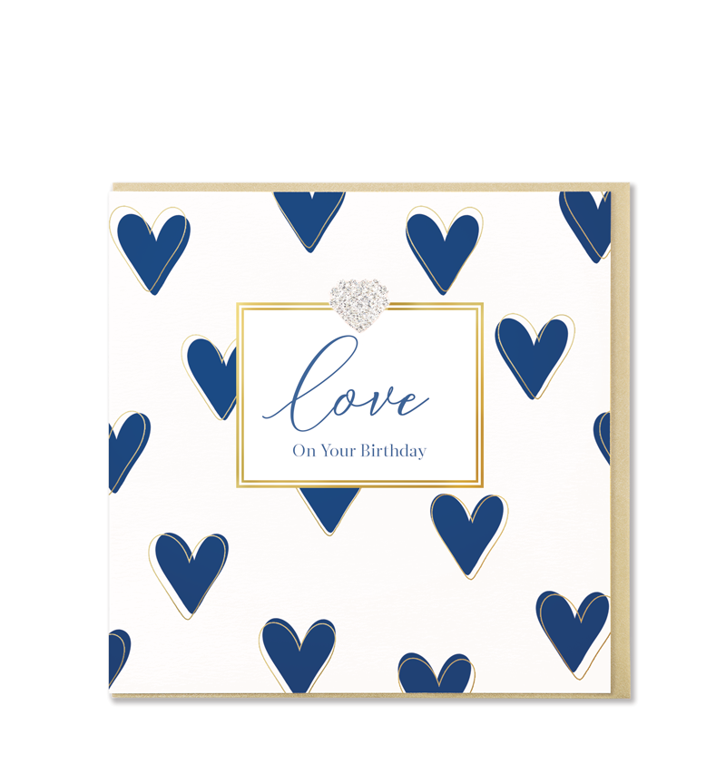 Mad Dots "Hearts Designs" Greeting Cards