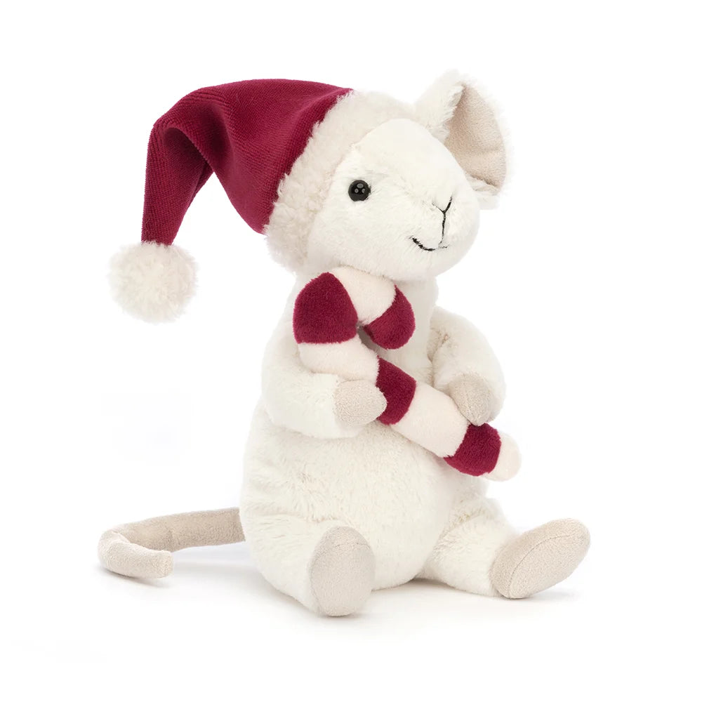 Jellycat Merry Mouse Candy Cane | Putti Christmas 