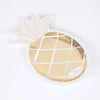 Meri Meri  Gold Pineapple Plate -  Party Supplies - Meri Meri UK - Putti Fine Furnishings Toronto Canada - 2