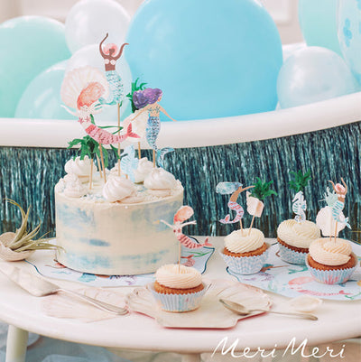 Meri Meri Mermaid Cake Toppers | Putti Celebrations Canada