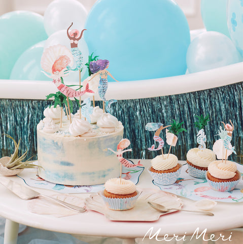 Meri Meri Mermaid Cake Toppers | Putti Celebrations Canada 