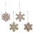 Beaded Snowflake Ornaments