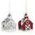 Barn Glass Ornament | Putti Christmas Celebrations Canada