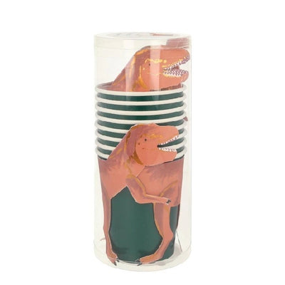 Meri Meri Dinosaur Kingdom T-Rex Party Cups