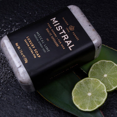 Mistral Men's Soap Mezcal Lime | Putti Fine Furnishings Canada