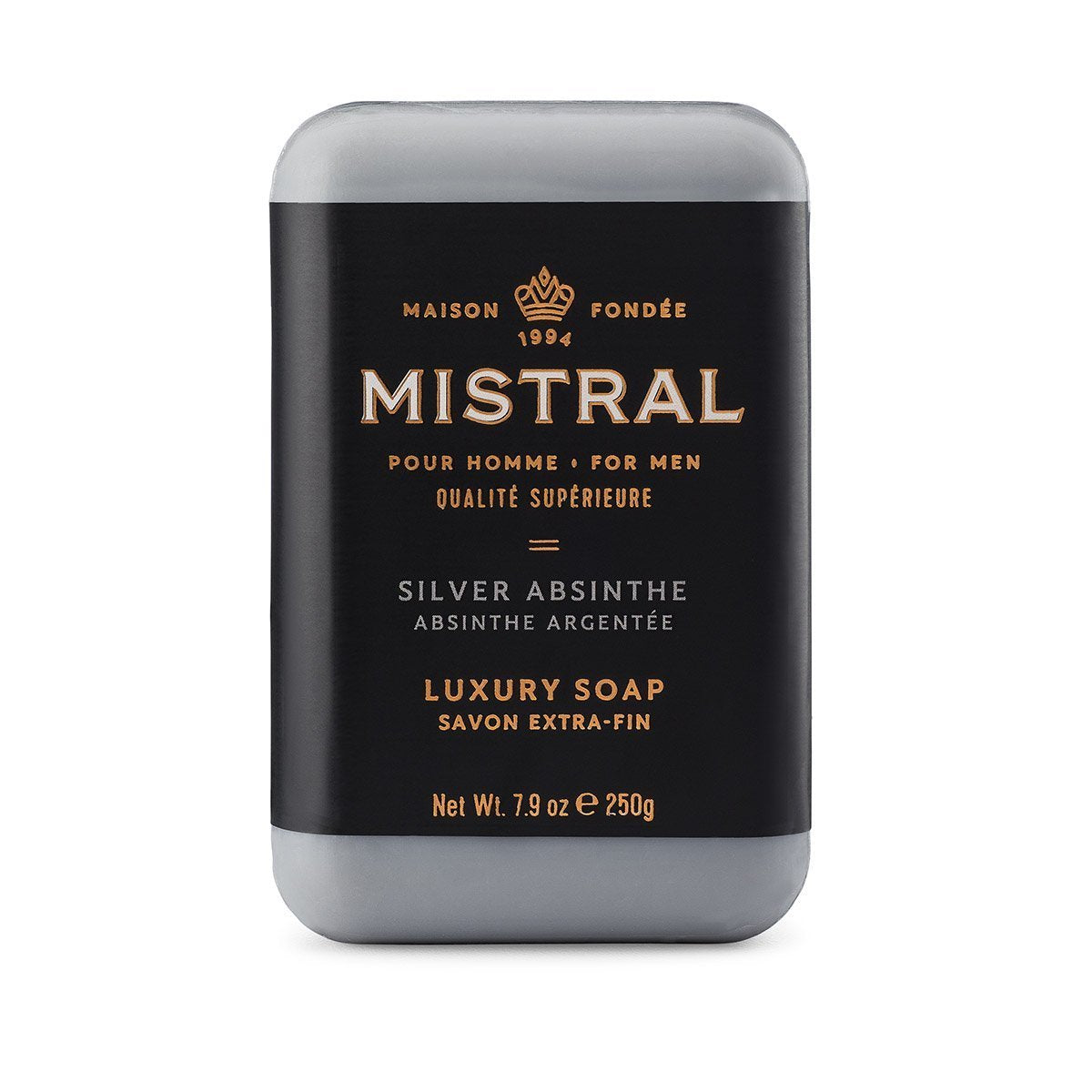 Mistral Men's Soap Silver Absinthe