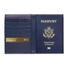 CR Gibson Passport Cover - Brown Leatherette - Putti Fine Furnishings