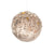 Blush Pink with Pearls and Jewels Velvet Ball Ornament | Putti Christmas 