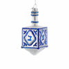 Noble Gems Hanukkah Dreidel Glass Ornament | Putti Christmas