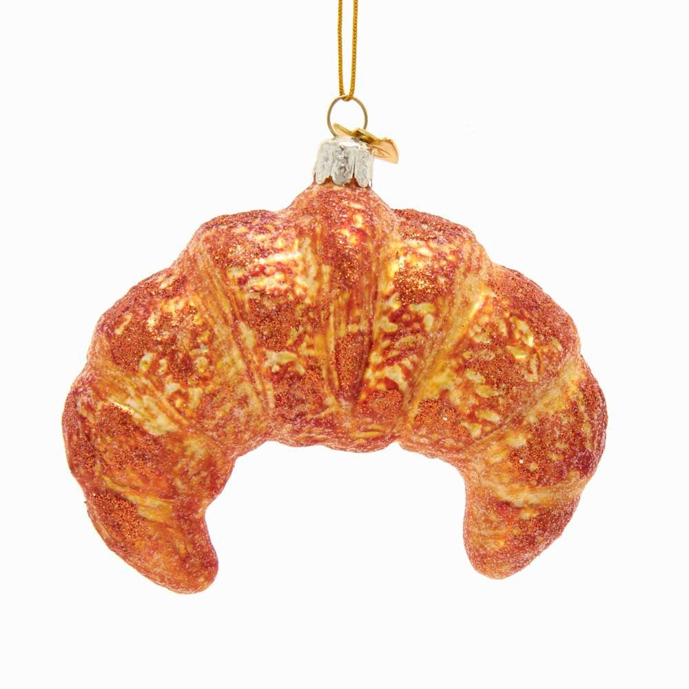 Kurt Adler Croissant Glass Ornament | Putti Christmas 