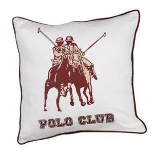  Polo Club Pillow, CH-Coach House, Putti Fine Furnishings