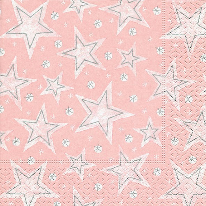 "Stellar Dust Rosé" Paper Napkins - Lunch