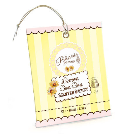  "Patisserie de Bain" Scented Sachet Lemon Bon Bon, Rose & Co, Putti Fine Furnishings