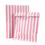  Pink & White Stripe Treat Bags, TT-Talking Tables, Putti Fine Furnishings