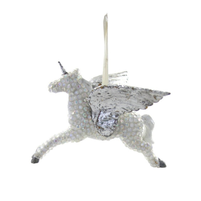 Cody Foster Rhinestone Unicorn Ornament