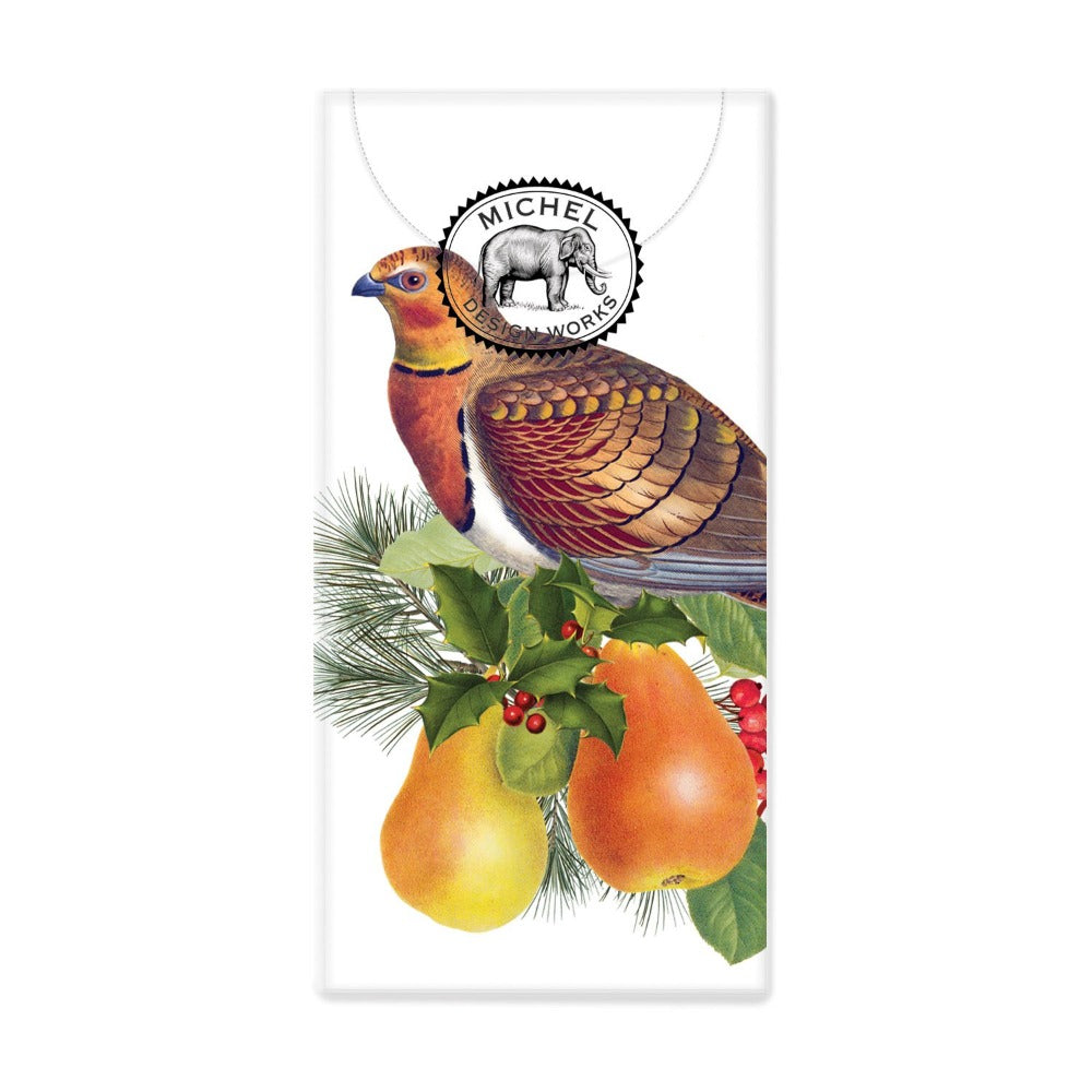 Michel Design Works "In a Pear Tree" Pocket Tissues