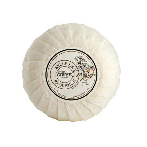 Belle de Provence Round Soap - Sweet Orange